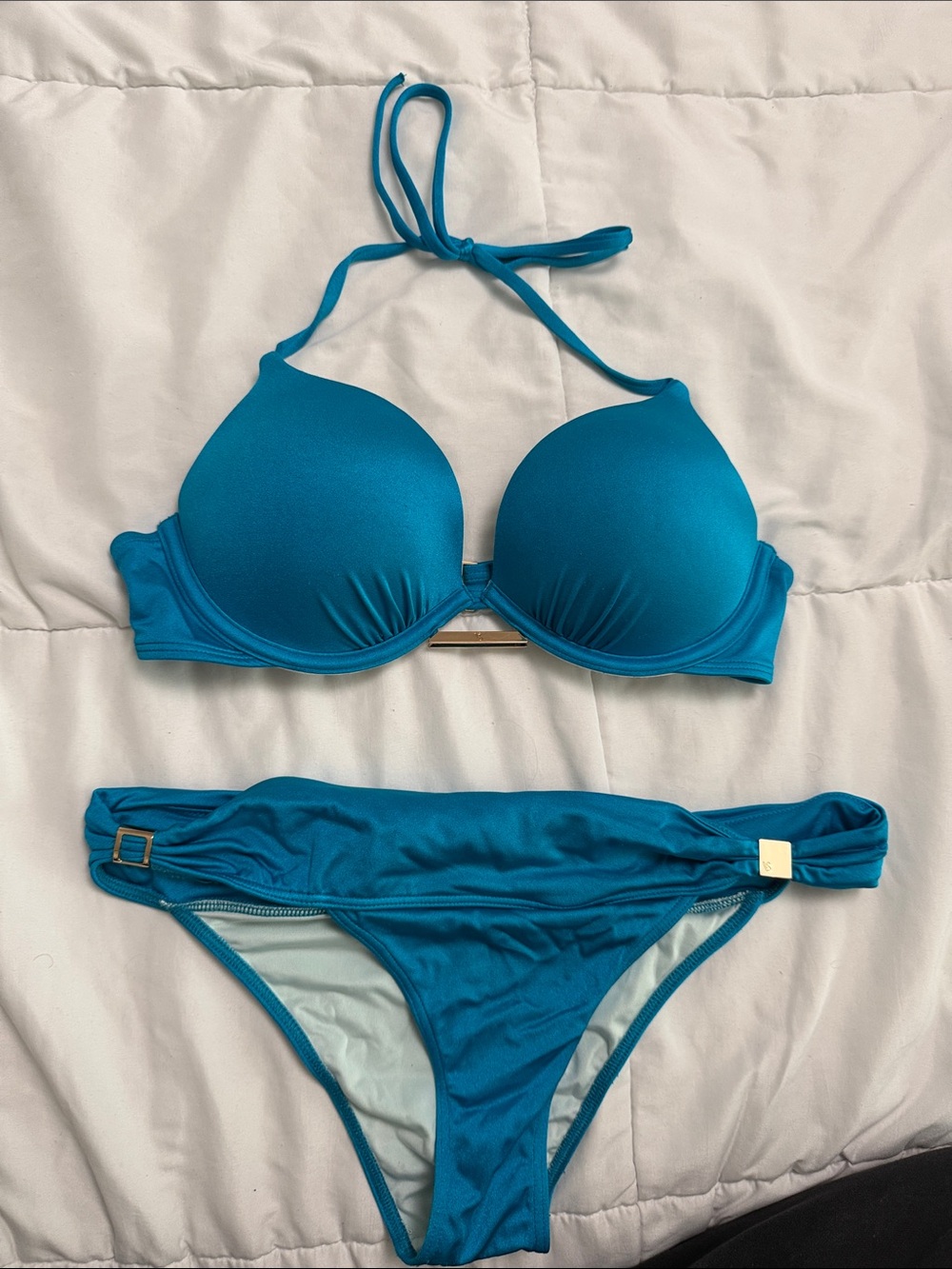 Victoria’s Secret Push-Up Halter Bikini Set - Women Swim